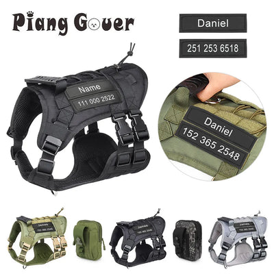 Personalized Name Dog Harness