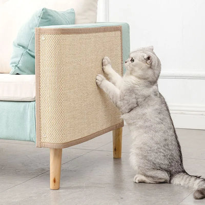Natural Bamboo Cat Scratcher Sofa Mats Board